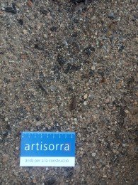 muestra tierra abonada