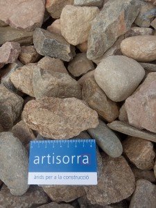 Muestra grava recuperada 40-100