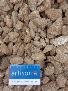 Muestra grava 20-40 trasdós muro